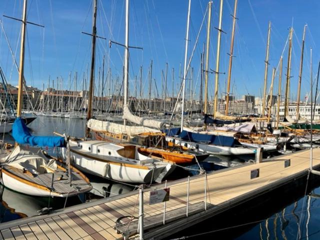 Vieux Port Proximite Panier Clim Central Cachet Marseille Eksteriør bilde