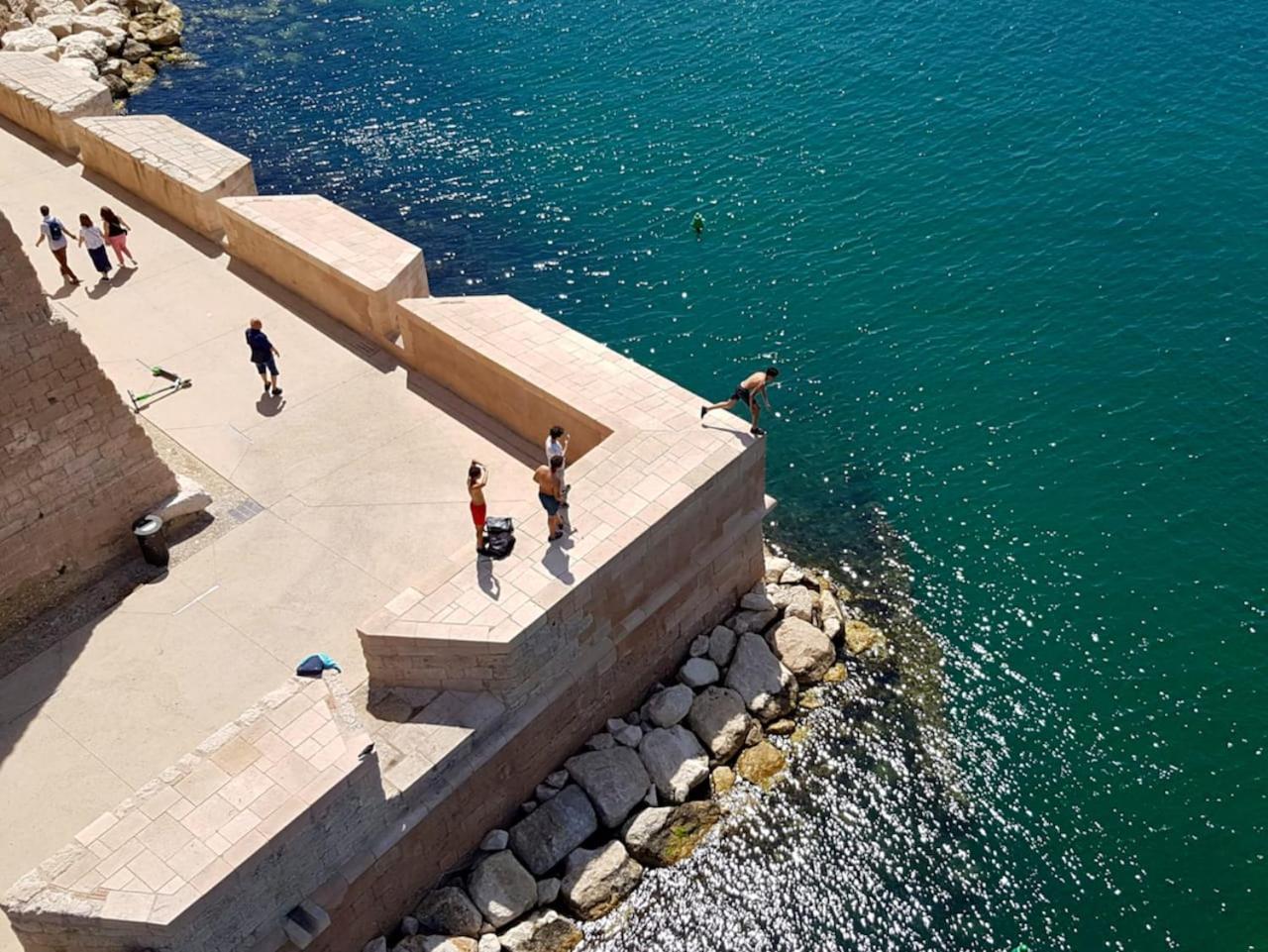 Vieux Port Proximite Panier Clim Central Cachet Marseille Eksteriør bilde