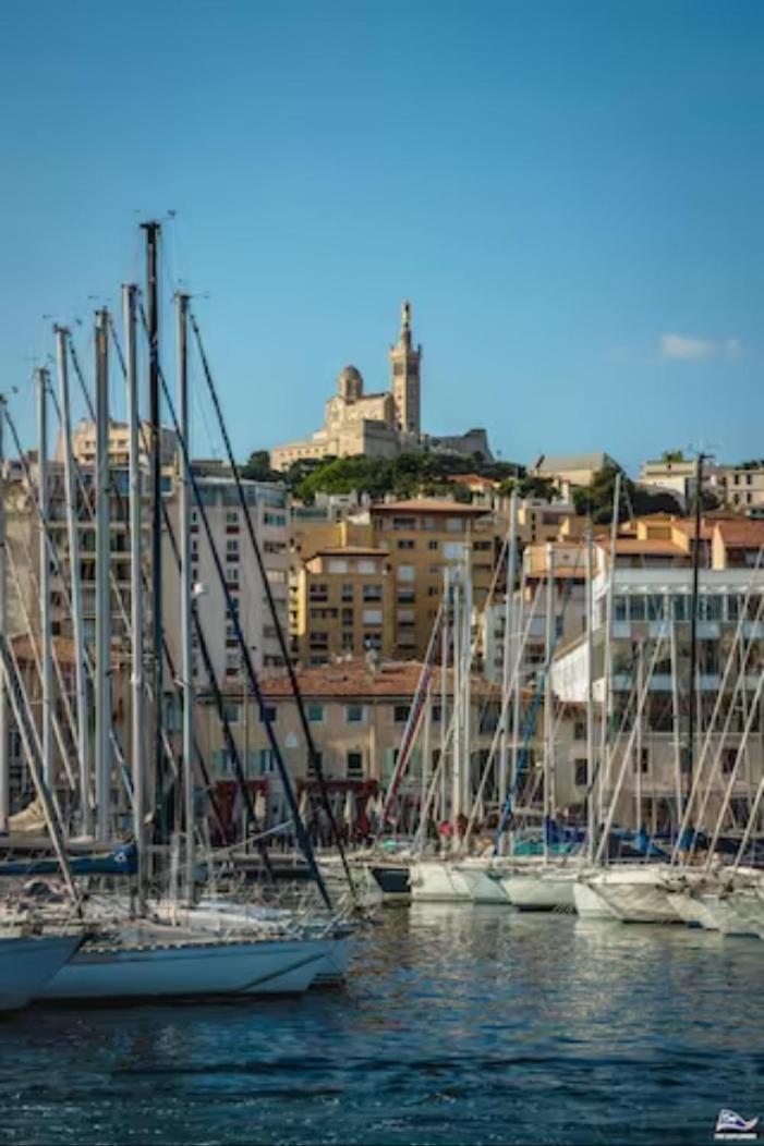Vieux Port Proximite Panier Clim Central Cachet Marseille Eksteriør bilde